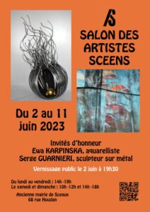 Lire la suite à propos de l’article 2 au 11 juin 2023 – Salon des artistes scéens