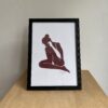 Femme #5 - tableau collage