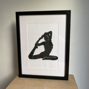 Yoga #4 – tableau collage